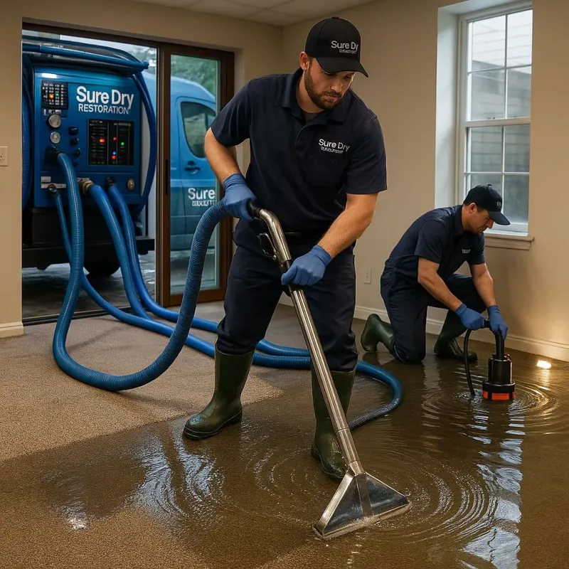 Water Extraction and Removal process in Deenwood, GA